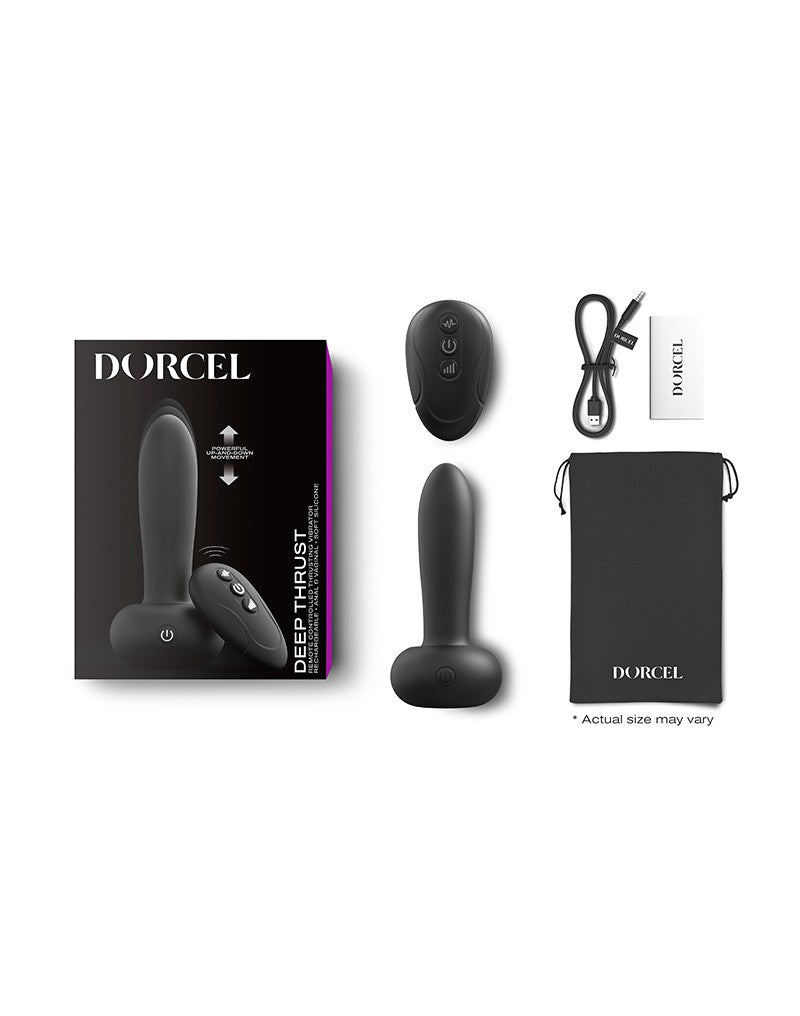 Dorcel - Deep Thrust - Stotende Vibrator met Afstandsbediening