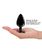 Dorcel - Diamond Plug Maat L - Butt Plug - Zwart