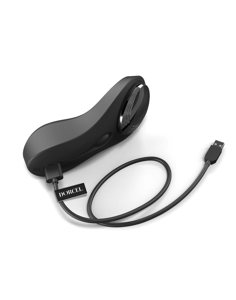 Dorcel - Discreet Vibe + - Panty Vibrator met Afstandsbediening - Zwart