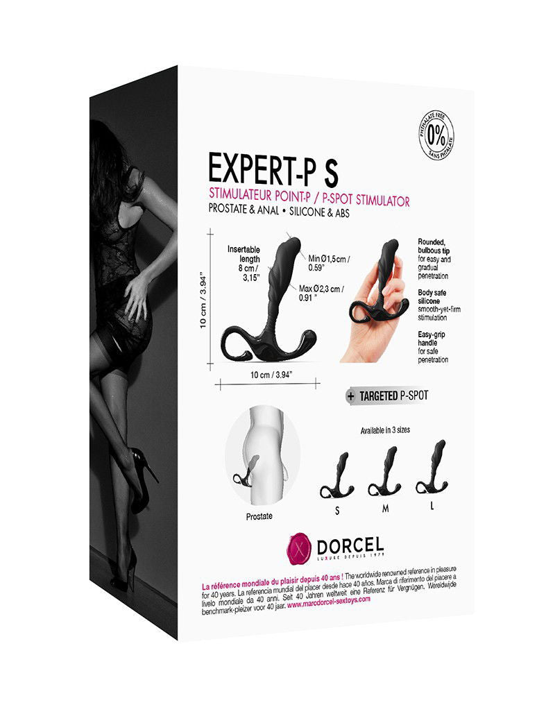 Dorcel - Expert-P Maat S - Prostaatplug - Zwart