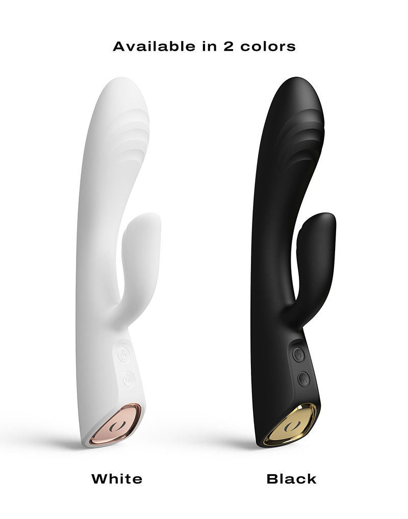 Dorcel - Flexi Rabbit - Verwarmde Rabbit Vibrator - Zwart