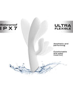 Dorcel - Flexi Rabbit - Verwarmde Rabbit Vibrator - Wit