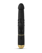 Dorcel - Furious Rabbit 2.0 - Thrusting en Rotating Vibrator - Zwart - 6072523