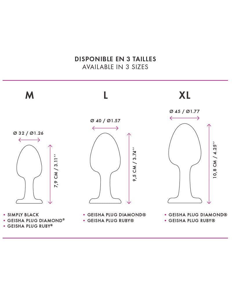 Dorcel - Geisha Plug Diamond L - 6071304