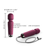 Dorcel - Mini Wanderful - Mini Wand Vibrator - Plum