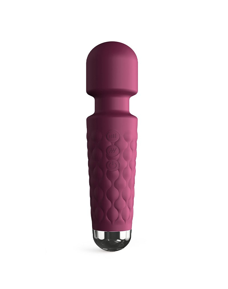 Dorcel - Mini Wanderful - Mini Wand Vibrator - Plum