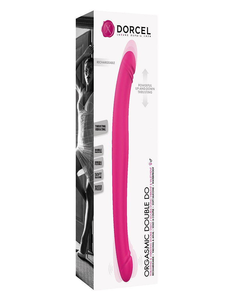 Dorcel - Orgasmic Double Do - Dubbele Vibrerende Dildo - Roze - 6072516