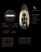 Dorcel - P-Finger - Remote Control Vibrator - Zwart 6072431