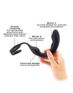 Dorcel - P-Ring - Perineum Stimulator - Zwart