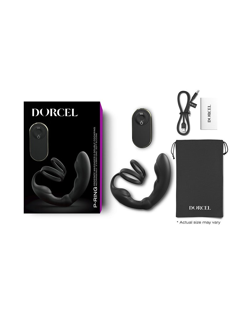 Dorcel - P-Ring - Perineum Stimulator - Zwart