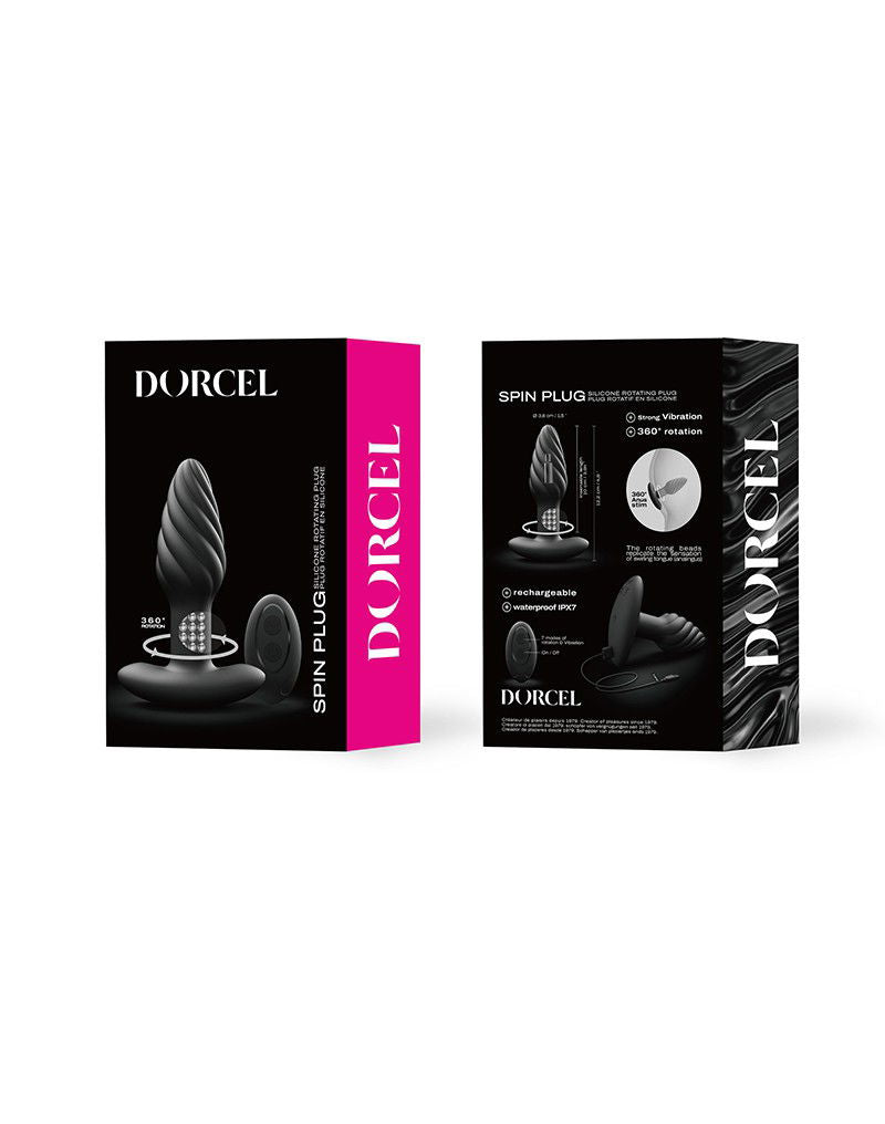 Dorcel - Spin Plug - Zwart