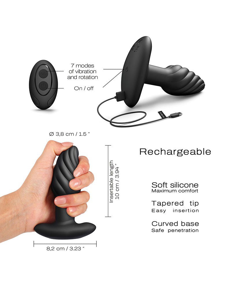 Dorcel - Spin Plug - Zwart