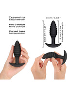 Dorcel - Spiral Plug - Butt Plug - Zwart