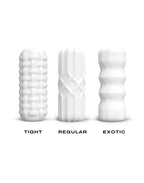 Dorcel - Masturbatorcup met Structuur - Regular - Wit