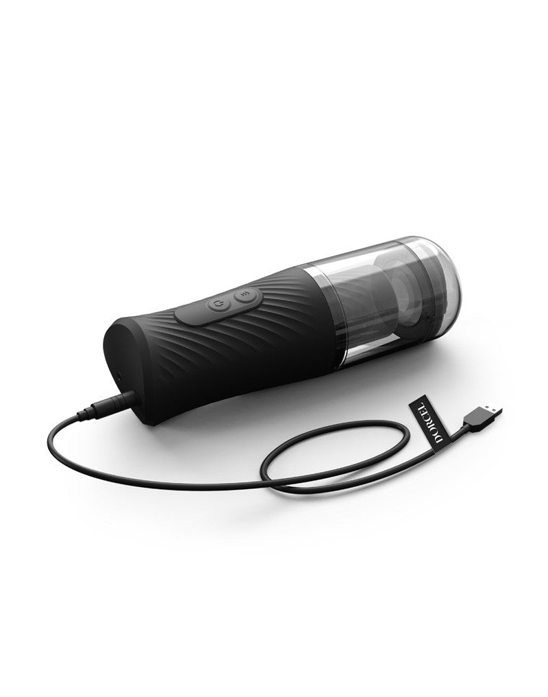 Dorcel - Thrust Blow - Automatische Stotende Masturbator - Zwart