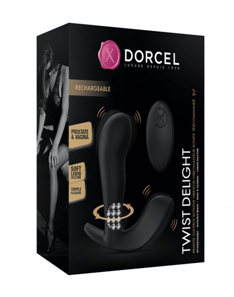 Dorcel - Twist Delight - Vibrerende Anale Plug - 6072530