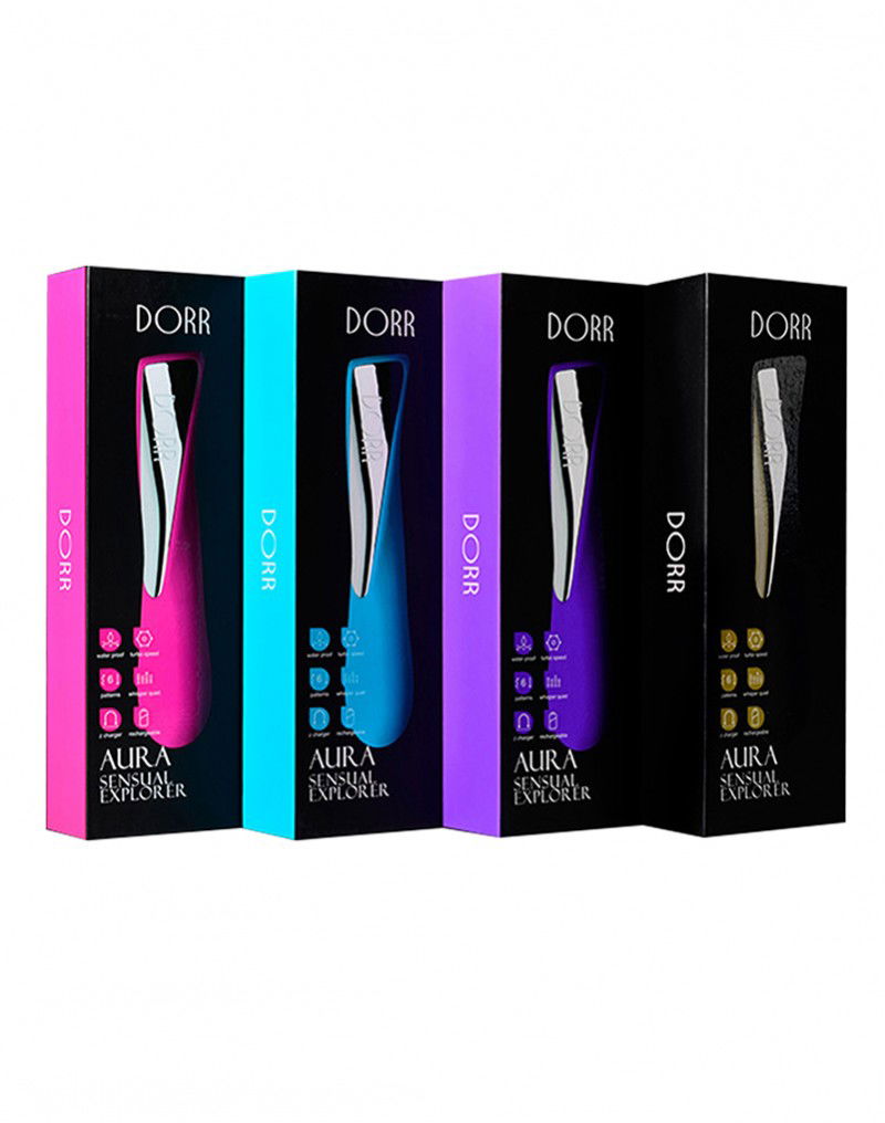 DORR - Aura - Klassieke Vibrator - Paars