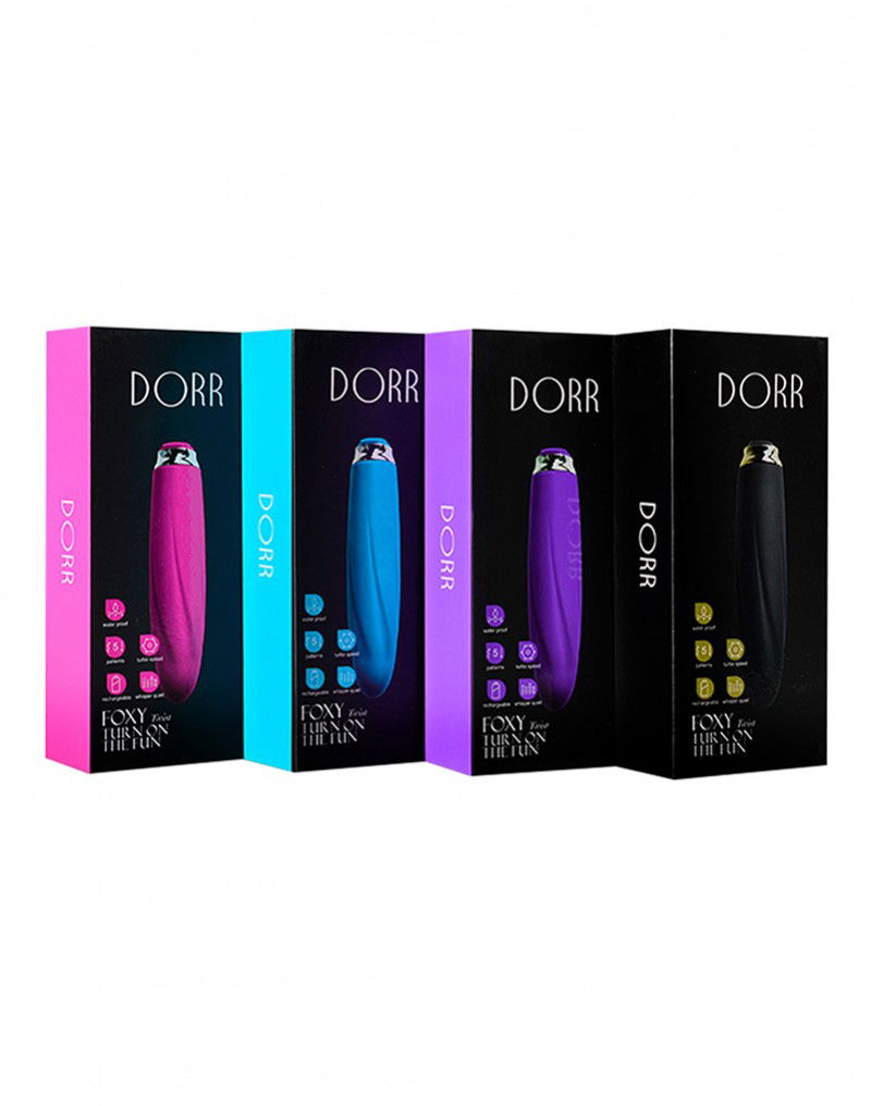 DORR - Foxy Mini Twist - Mini Vibrator - Paars