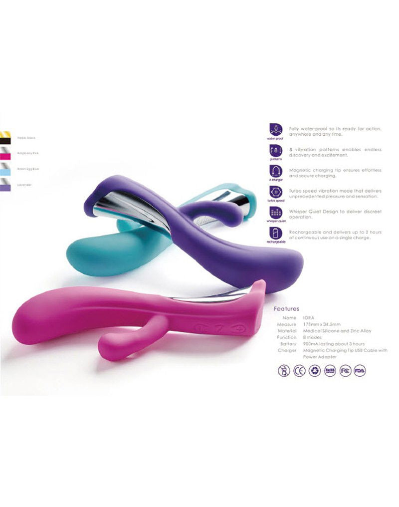 DORR - Iora - Rabbit Vibrator - Paars
