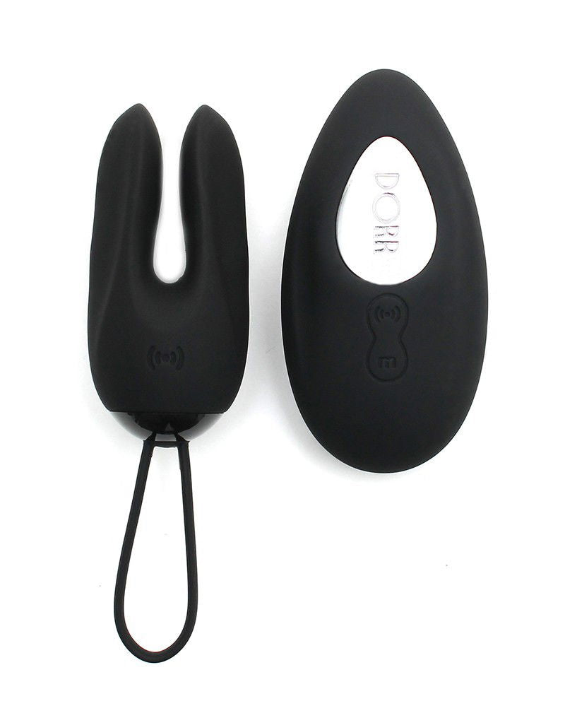 DORR - Ozzy - Rabbit Egg Vibrator + Lay-on Vibrator - Zwart