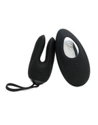 DORR - Ozzy - Rabbit Egg Vibrator + Lay-on Vibrator - Zwart