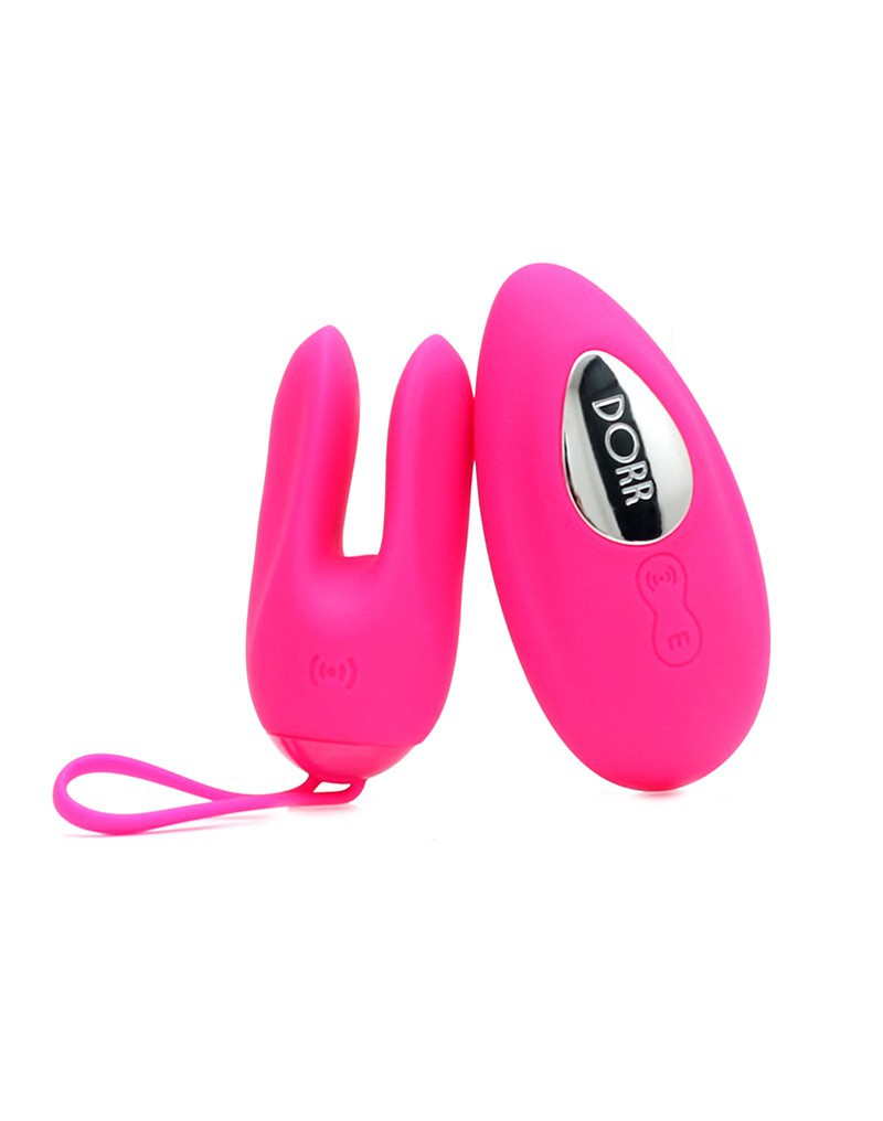 DORR - Ozzy - Rabbit Egg Vibrator + Lay-on Vibrator - Roze