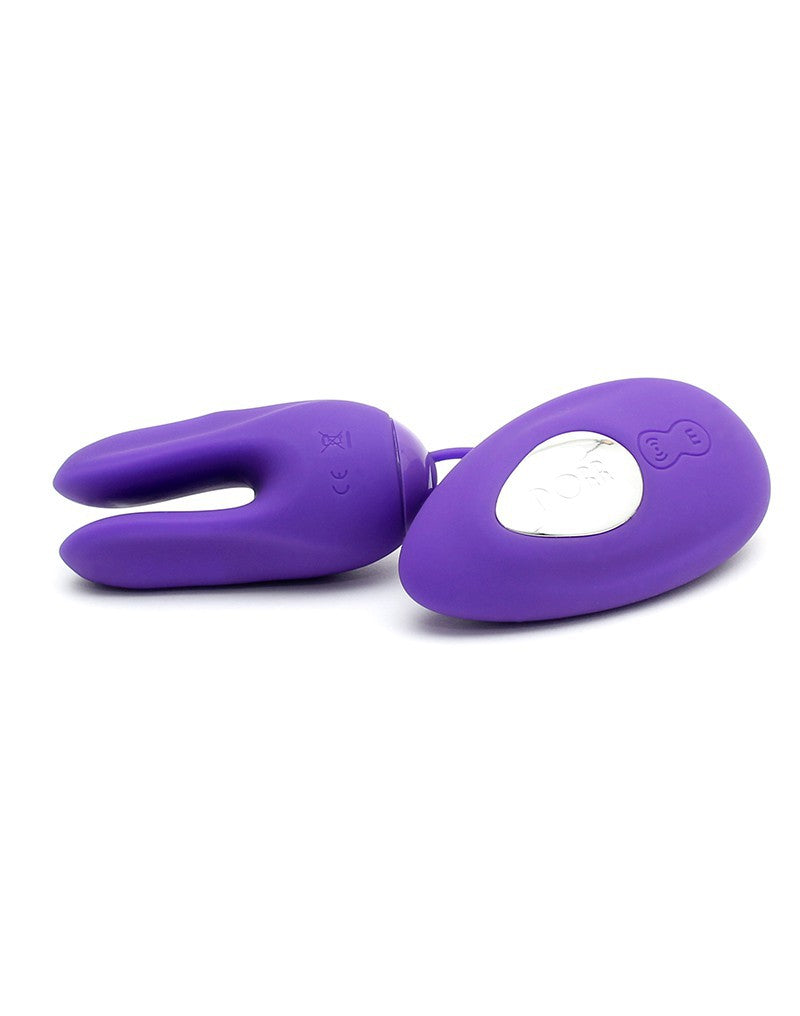 DORR - Ozzy - Rabbit Egg Vibrator + Lay-on Vibrator - Paars