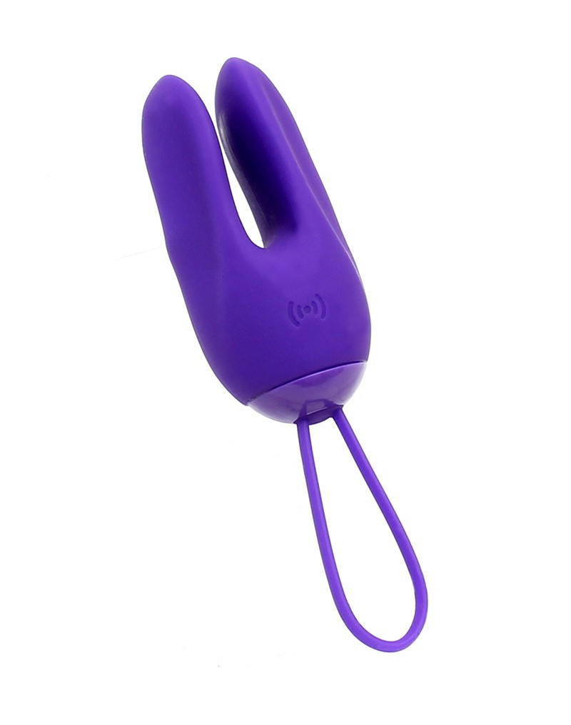 DORR - Ozzy - Rabbit Egg Vibrator + Lay-on Vibrator - Paars
