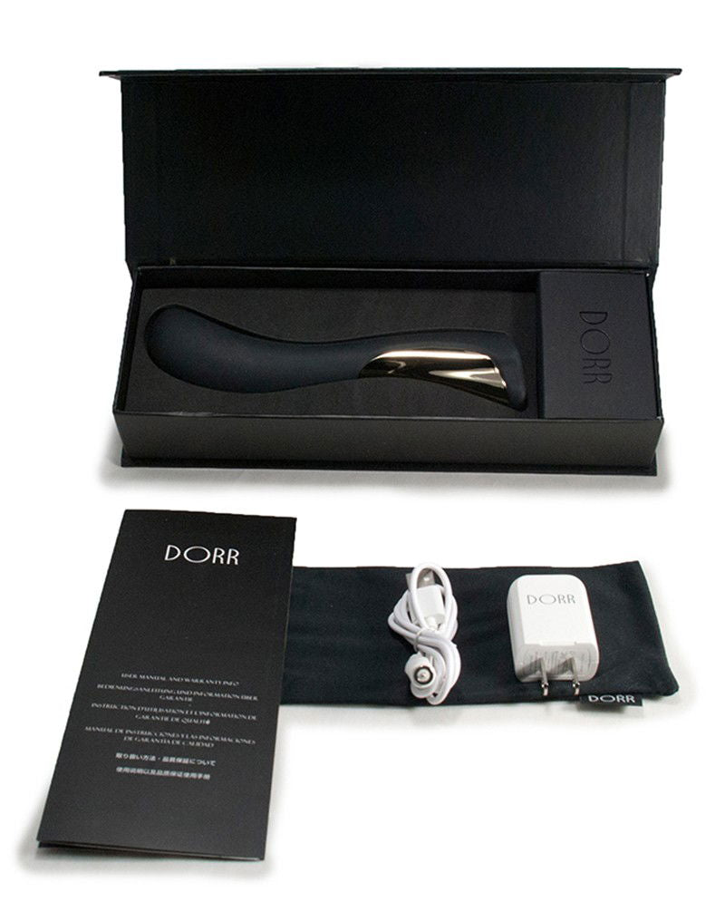 DORR - Silker - G-Spot Vibrator - Zwart