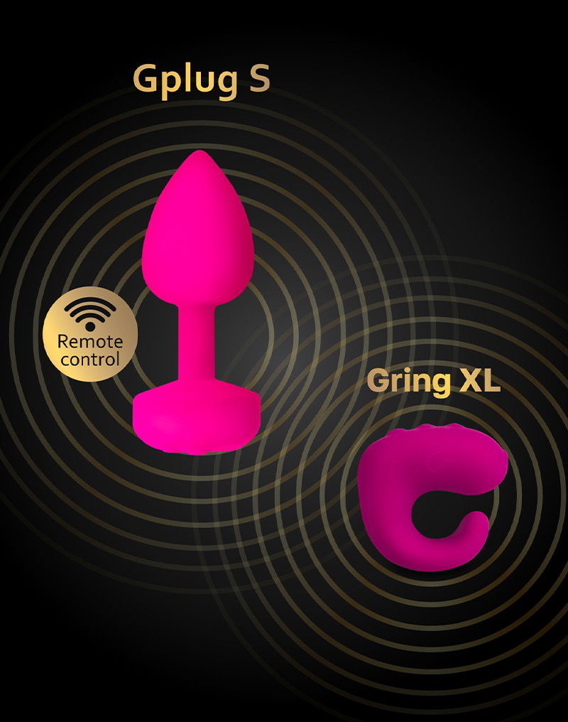 G-Vibe - G-Plug Small - Vibrerende Butt Plug - Roze