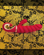 Gvibe - GCandy Mini - Geribbelde Rabbit Vibrator - Rood