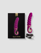 Gvibe - GJack Mini - Geribbelde Vibrator - Fuchsia