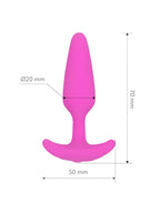 Gvibe - Gplug XS - Vibrerende Butt Plug - Roze