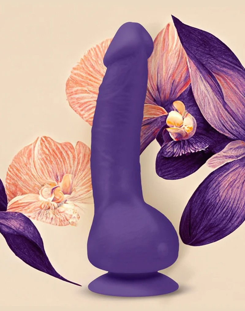 Gvibe - GReal 2 - Vibrerende Dildo - Paars