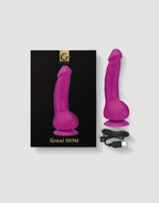 Gvibe - Greal Mini - Vibrerende Dildo - Fuchsia