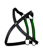 H4RNESS van C4M - 4WAY Harnas - Blazing Groen