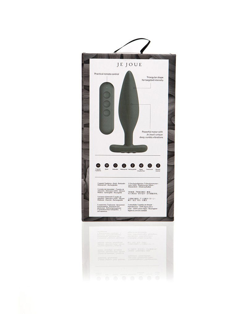 Je Joue - Egon - Anale Vibrator met Afstandsbediening - Zwart