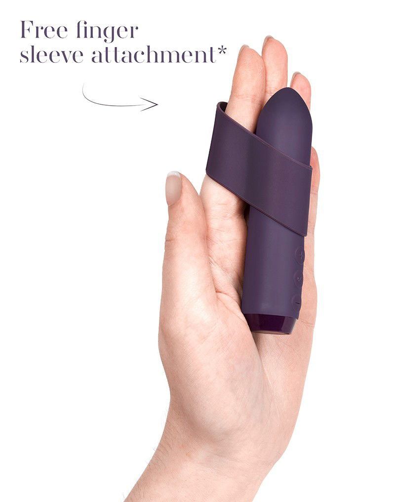 Je Joue - Classic - Bullet Vibrator met Vinger Sleeve - Paars