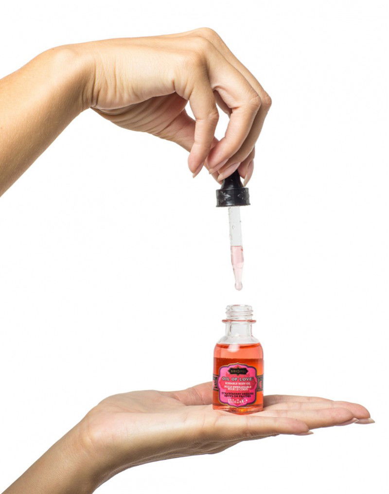 KamaSutra - Oil of Love - Kusbare Lichaamsolie - Strawberry Dreams - 22 ml