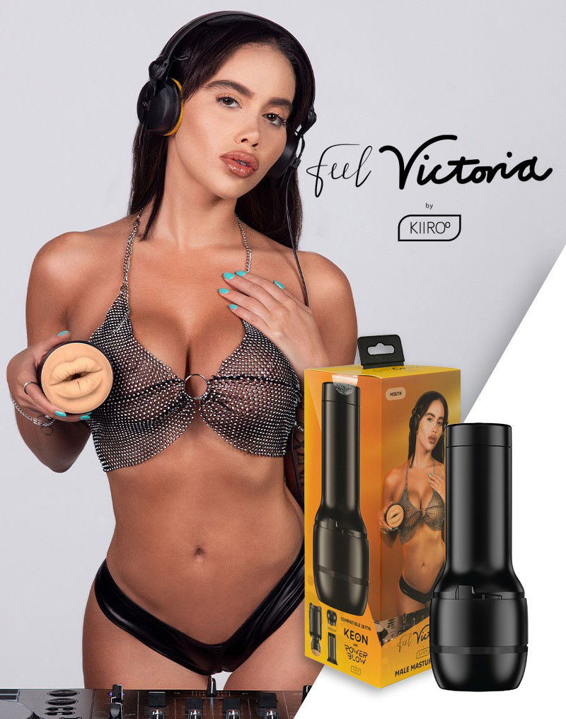 Kiiroo - FeelStar Victoria June Mond Stroker