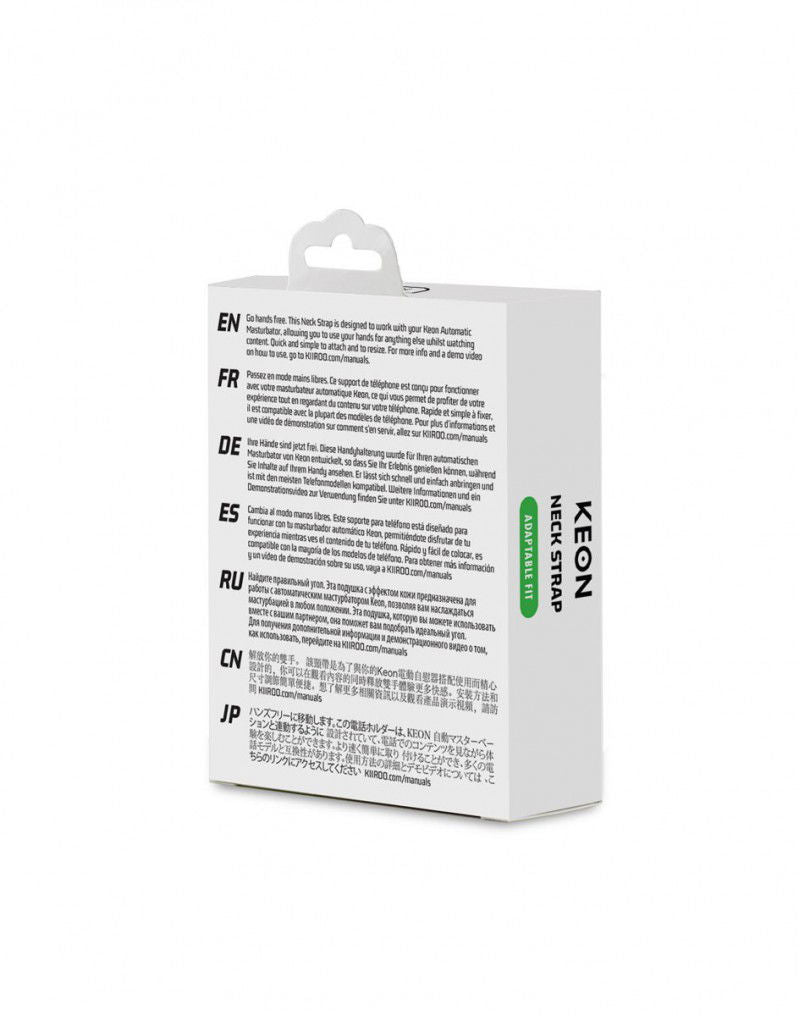 KIIROO - Nek Strap voor KEON Masturbator - Zwart