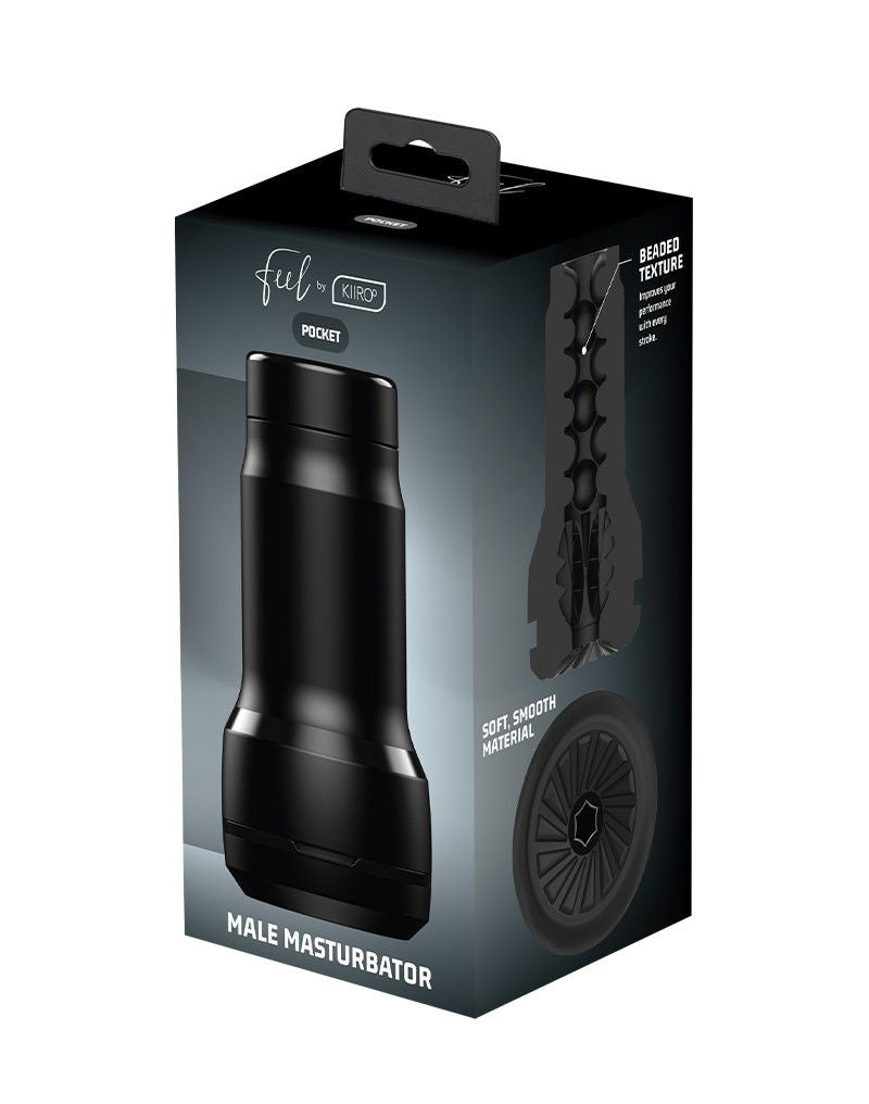 KIIROO - Pocket Stroker - Zwart