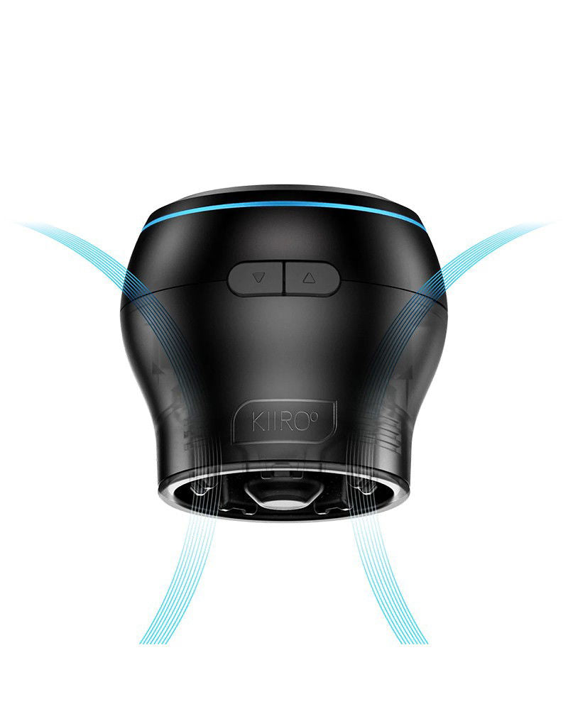 Kiiroo - PowerBlow - Interactieve Zuig Masturbator - Zwart