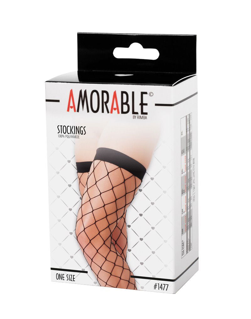 Amorable by Rimba - Kousen - One Size - Zwart