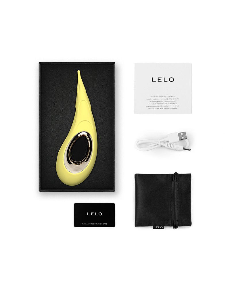 LELO - Dot Cruise - Clitoris Pin Point Vibrator - Geel