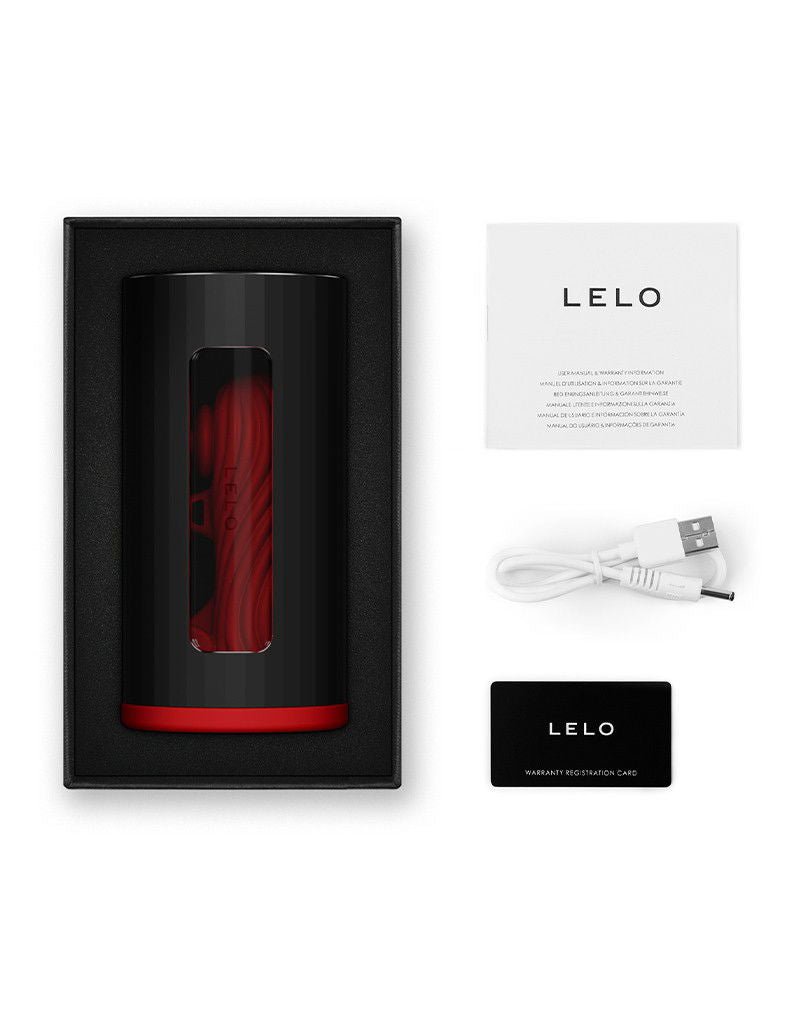 LELO - F1S V3 Interactieve Masturbator met App - Rood