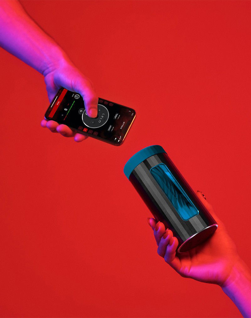 LELO - F1S V3 XL Interactieve Masturbator met App - Blauw