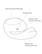 LELO - IDA Wave - Dual Stimulation Massager (met app control) - Zwart
