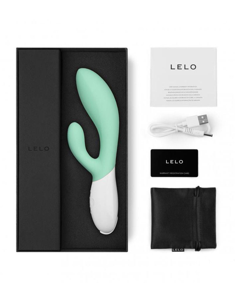LELO - Ina 3 - Rabbit Vibrator - Seaweed