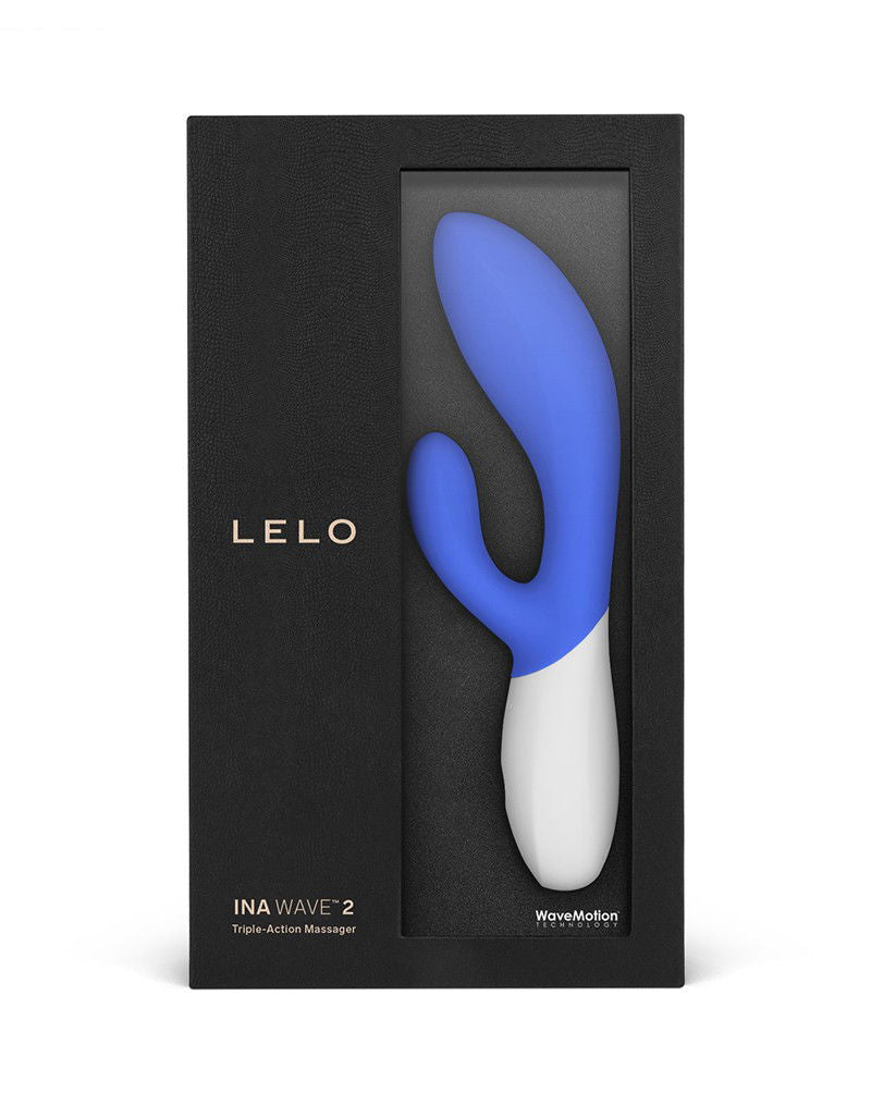 LELO - Ina Wave 2 - Rabbit Vibrator - California Sky